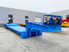 Ang pinalawig na 5 axle ay nagdadala ng mahahabang item na heavy duty lowbed trailer