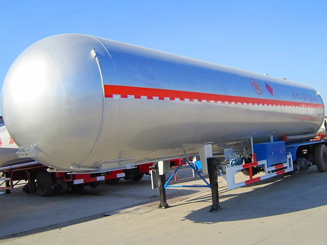 Dreiachsiger 50CBM 60000 Liter LPG-Tankanh&auml;nger